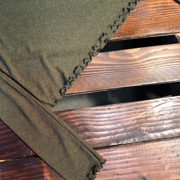 Zara Military Green shirt - Picture 3 of 4